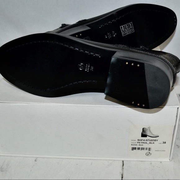 NIB‼️3.1 Phillip Lim Alexa Petrol Blk Leather Boot - Picture 8 of 12